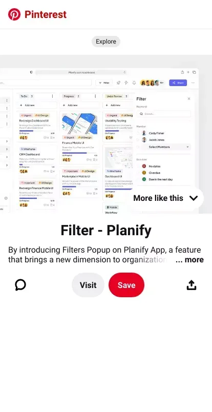 Pin on Dashboard Design mobile view
