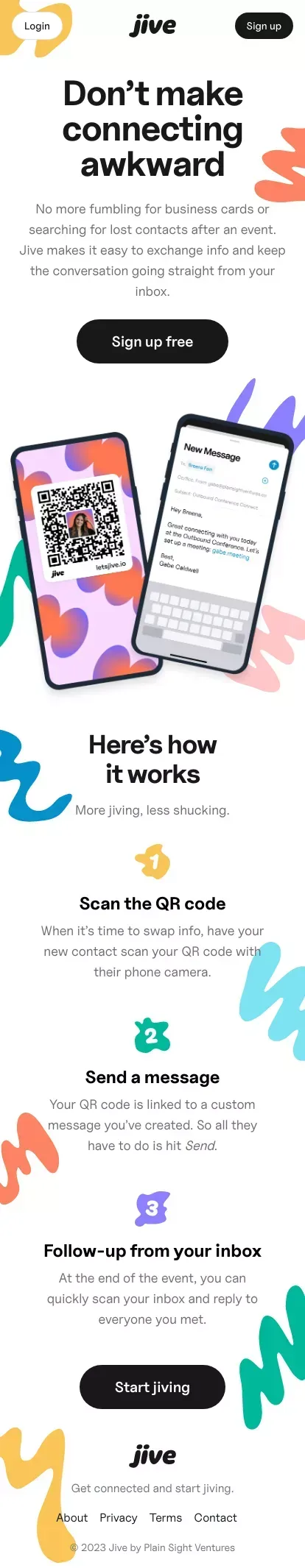 Let's Jive | Jive mobile view