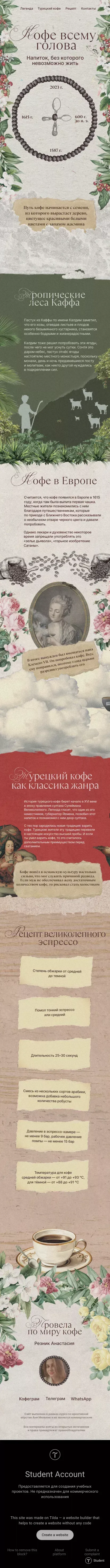 Кофе всему голова mobile view
