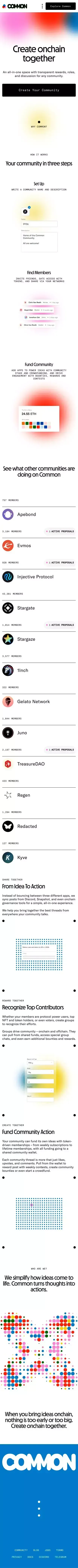 Common mobile view