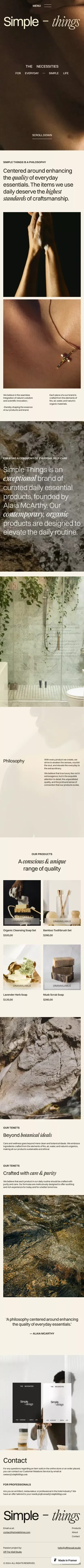 Simple-Things | The Necessities For Everyday Simple Life mobile view