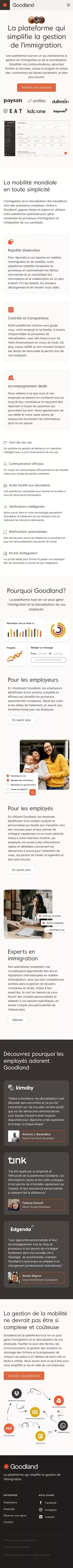 Goodland | Faciliter l'immigration des talents internationaux mobile view