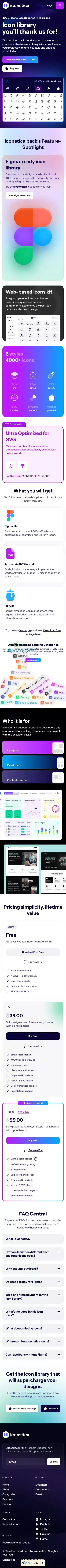 Icons Pack for Free Download | Icon Library - Iconstica mobile view