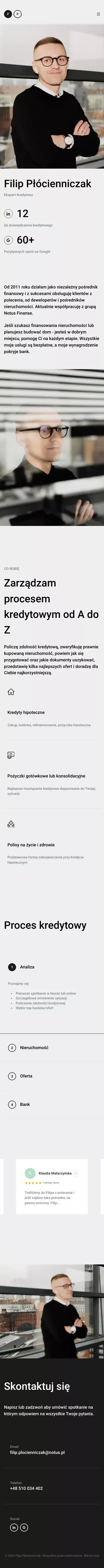 Filip Płócienniczak mobile view