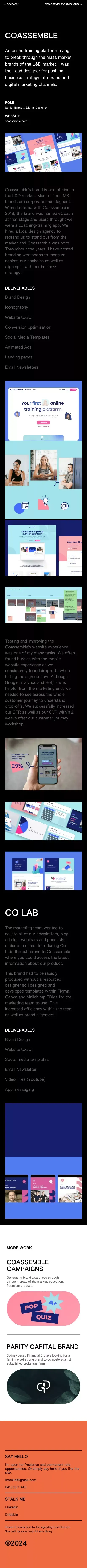 STUDIOKAY I KELSY WARWICK mobile view
