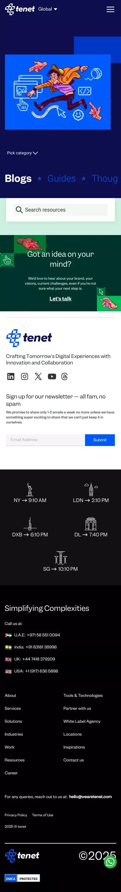 Read Latest Articles On UI UX Design, Tech & Marketing mobile view