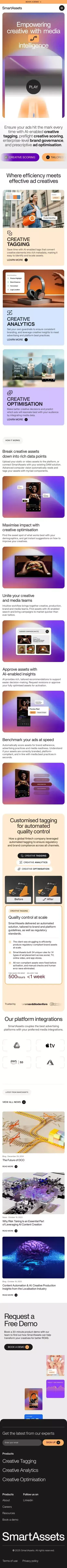 Home – SmartAssets mobile view