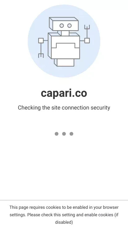 Branding & Websites – Capari mobile view