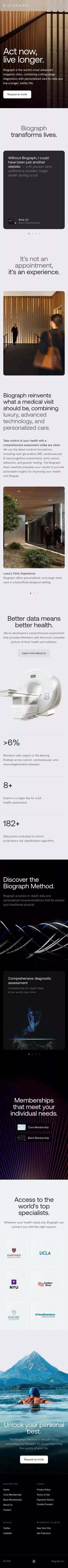 Biograph mobile view