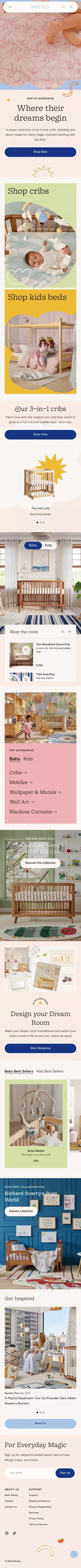 Nestig | Delightful Baby & Kids Furniture & Decor mobile view