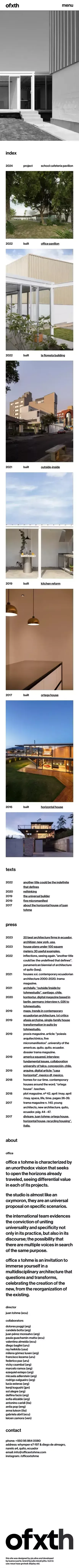 Office x Tohme mobile view