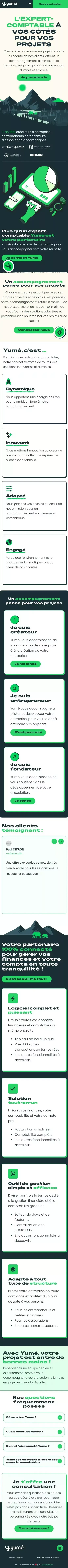 Yumé | L’expert-comptable de confiance pour votre réussite. mobile view