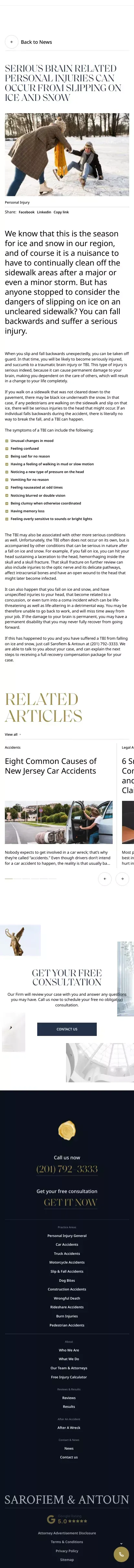 Sarofiem and Antoun | Attorneys At Law mobile view