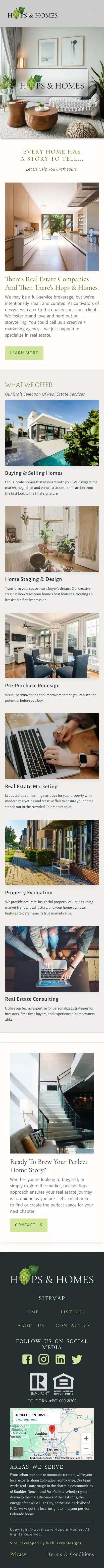 Hops & Homes | Craft Boutique Realty mobile view
