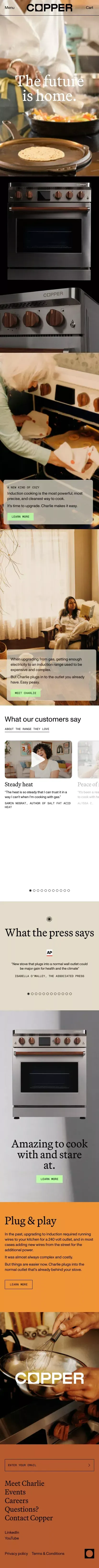 Copper - Battery-Equipped Appliances mobile view