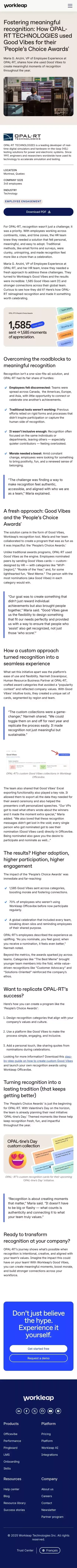 workleap mobile view