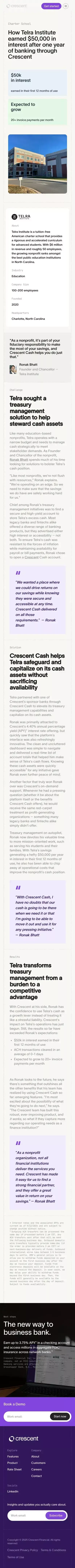 Customer Stories - Telra Institute mobile view