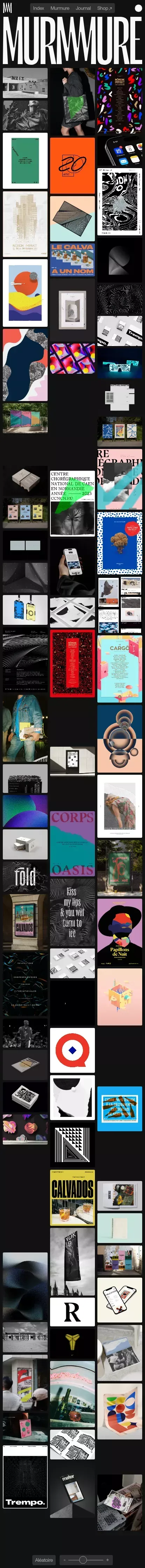 Murmure - Studio de direction artistique, de design graphique et numérique indépendant mobile view