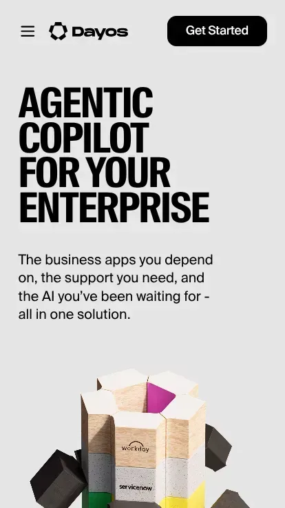 AI for Business | Dayos | AI for Business | Dayos mobile view