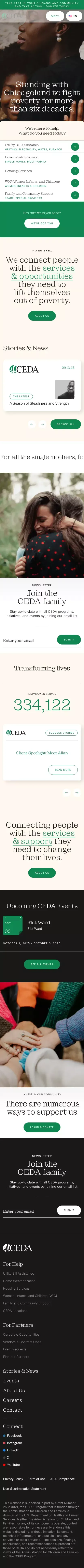 CEDA mobile view