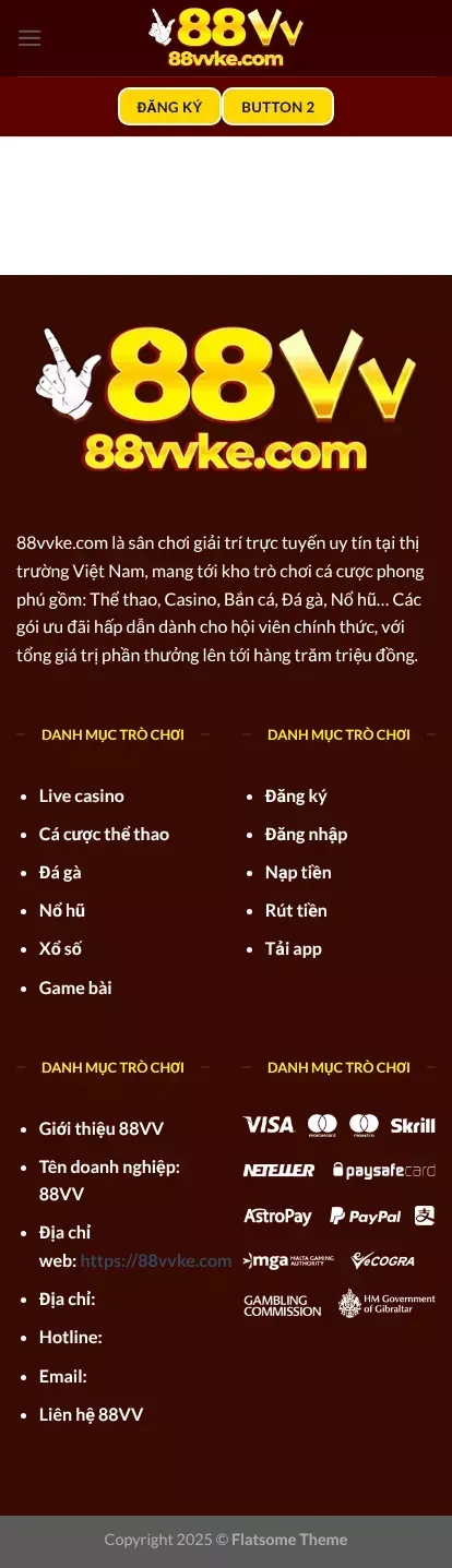 Trang chủ - 88vvkecom mobile view
