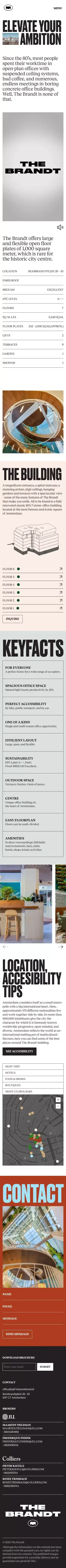 The Brandt | Office Spaces at Rembrandtplein mobile view