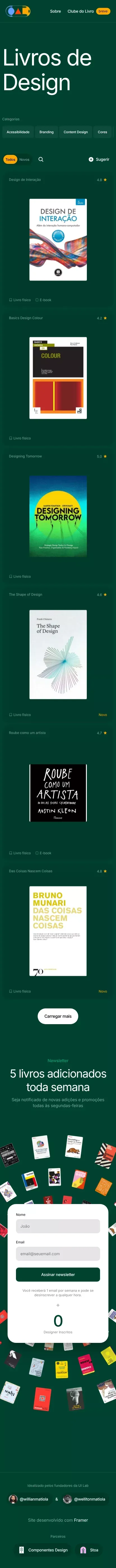 Livros de Design â Curadoria de livros de design mobile view