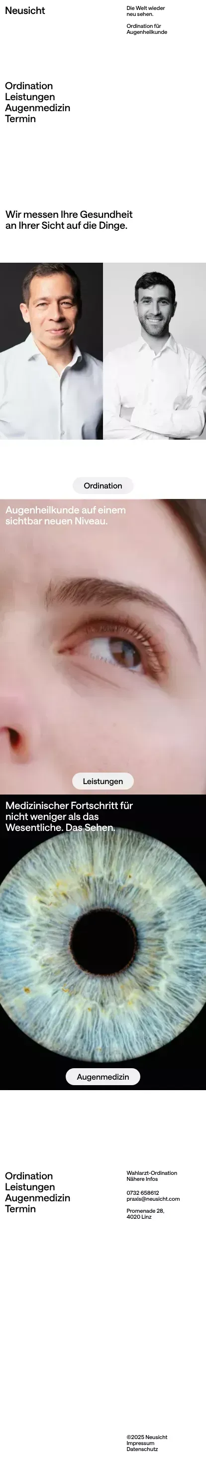 Neusicht | Augenheilkunde Linz mobile view