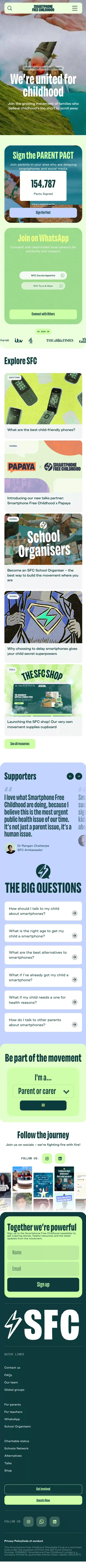 Smartphone Free Childhood mobile view