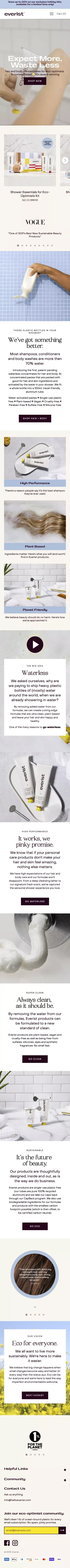 Everist | Hair + Body Concentrates mobile view