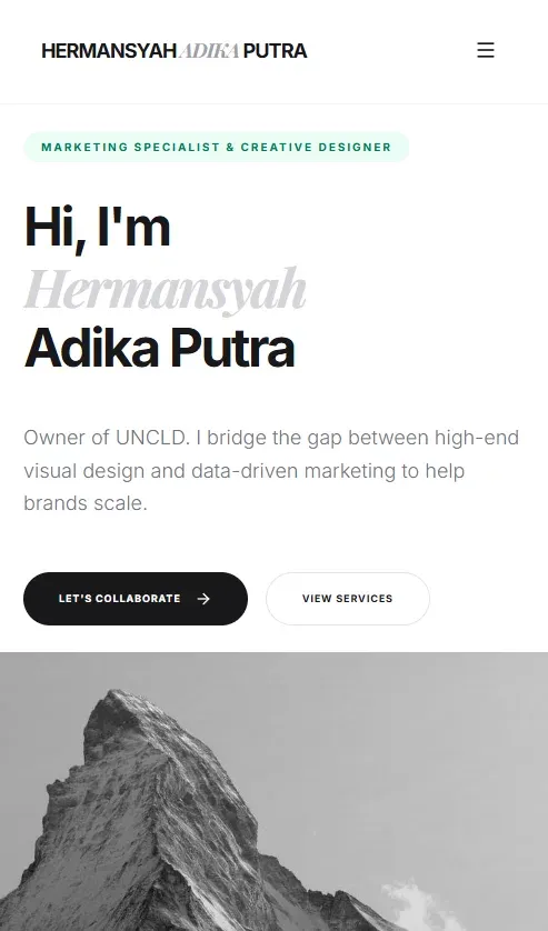 hermansyah adika putra mobile view