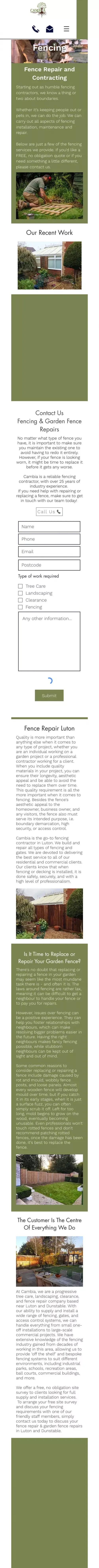 Fence Repair Luton - Garden Fence Repairs - Fencing Contractor mobile view
