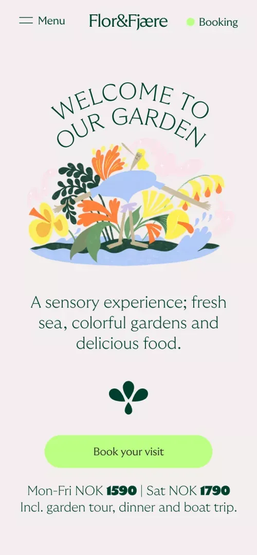 English – Flor & Fjære mobile view