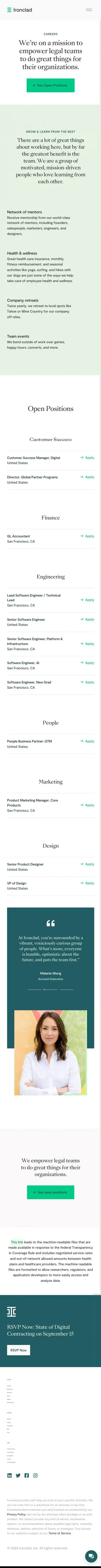 Explore Ironclad Career Opportunities Today | Ironclad mobile view