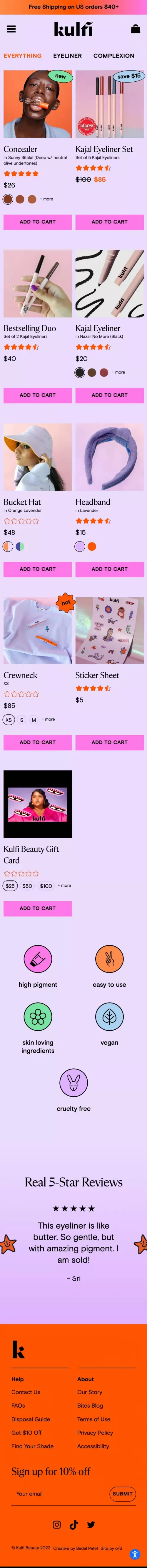 All Products – Kulfi Beauty mobile view