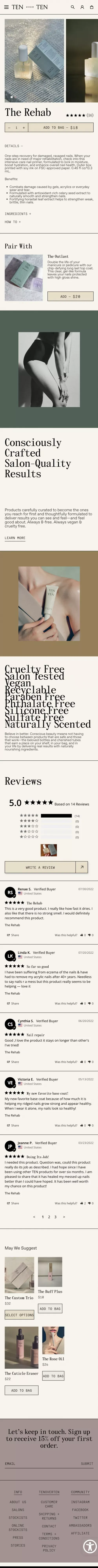 The Rehab – Tenoverten mobile view