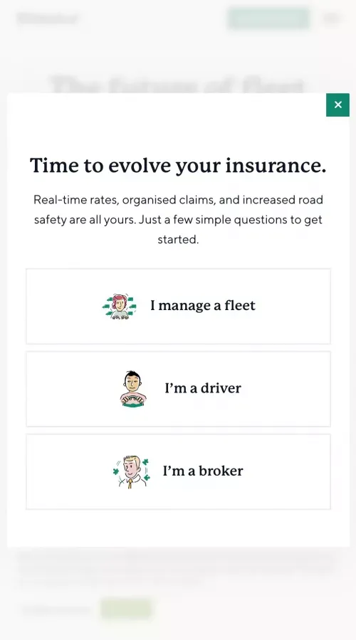 Rideshur - Business Fleet Insurance | Fleet Vehicle Insurance mobile view
