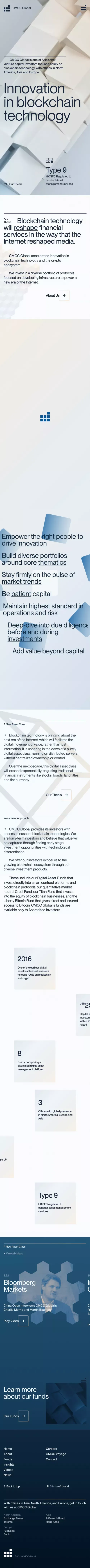 CMCC Global mobile view