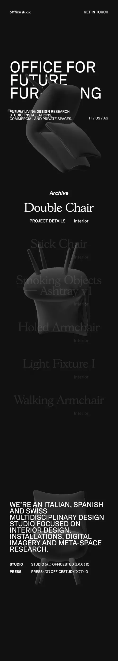 OFFFICE :: For Future Furnishing mobile view