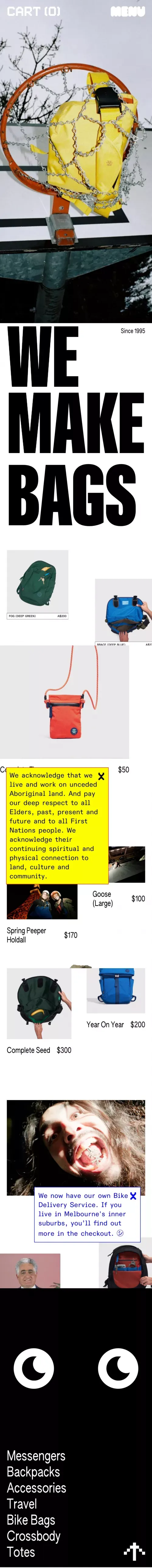 Crumpler | Messenger Bags, Backpacks and More mobile view