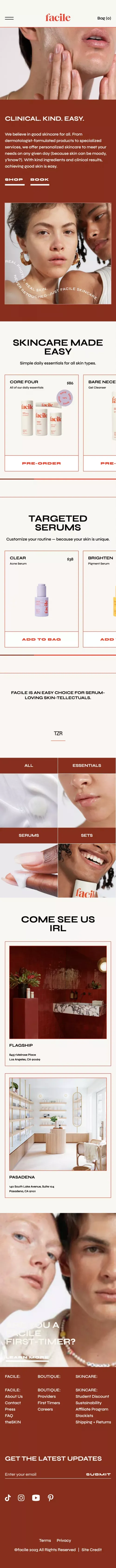 Dermatology Boutique West Hollywood | Best Skin Care Brands Sets mobile view