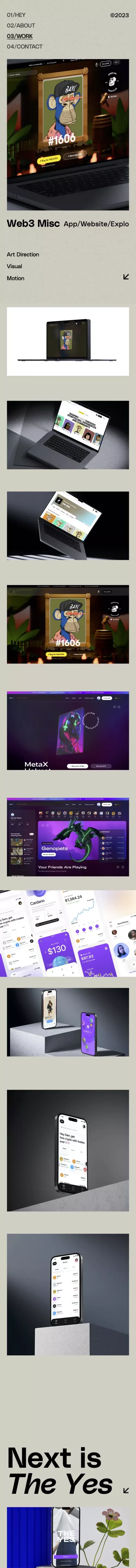 Design is Funny mobile view