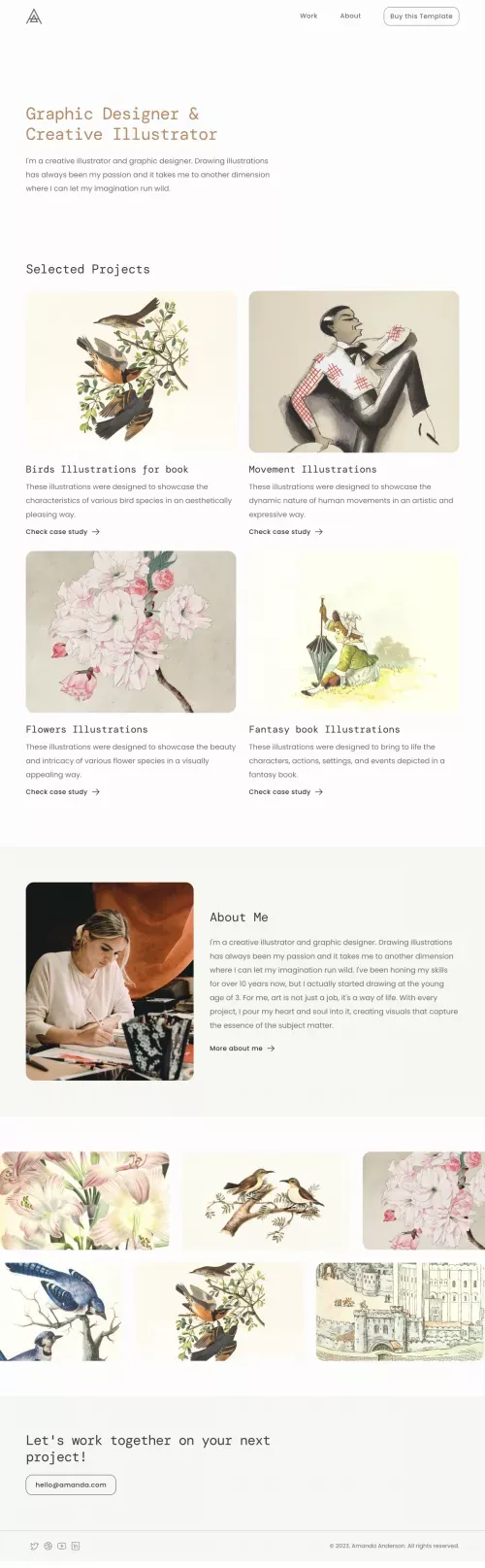 Felicity-Framer Template - Checkout mobile view
