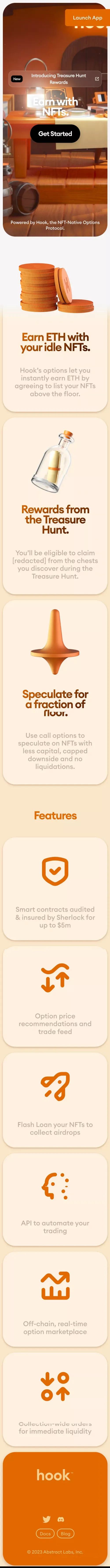 Hook Protocol mobile view