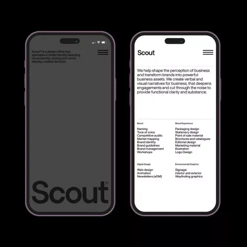 SCOUT® mobile view