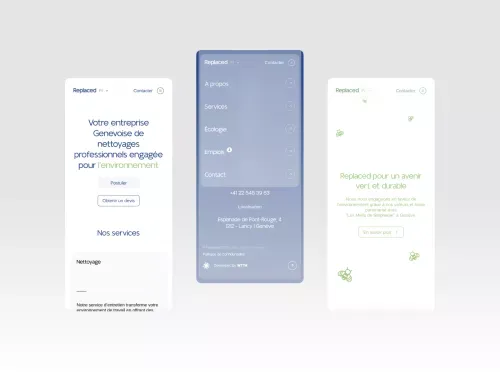 Replaced mobile view