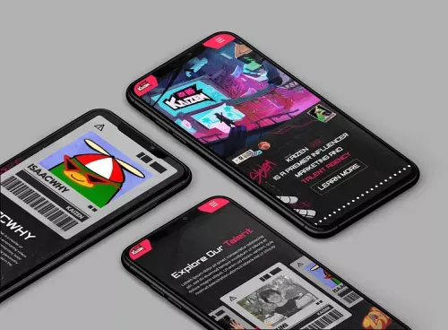 Kaizen Talent mobile view