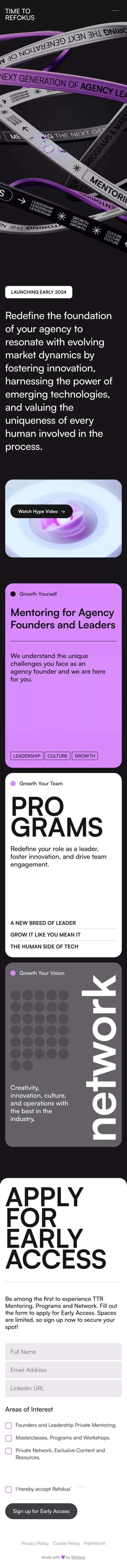 Time To Refokus: Mentoring the Next Generation of Agency Leaders mobile view