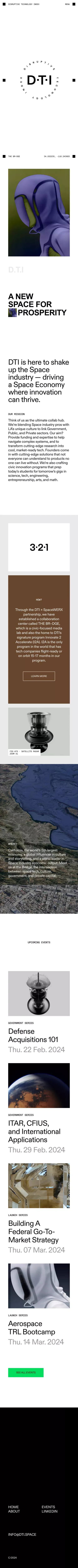 Disruptive Technology Index | Los Angeles, CA mobile view