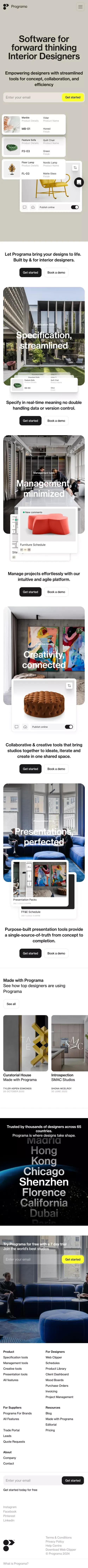 Programa - Software That Meets Even An Interior Designer’s Standards mobile view